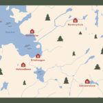 kart over eiendommen og hyttene_hafsrød
